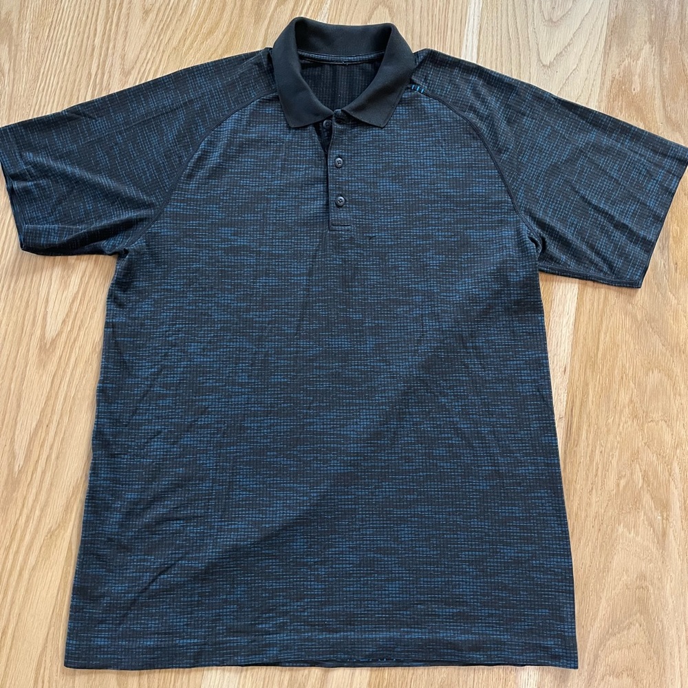 Lululemon Mens lightweight polo shirt